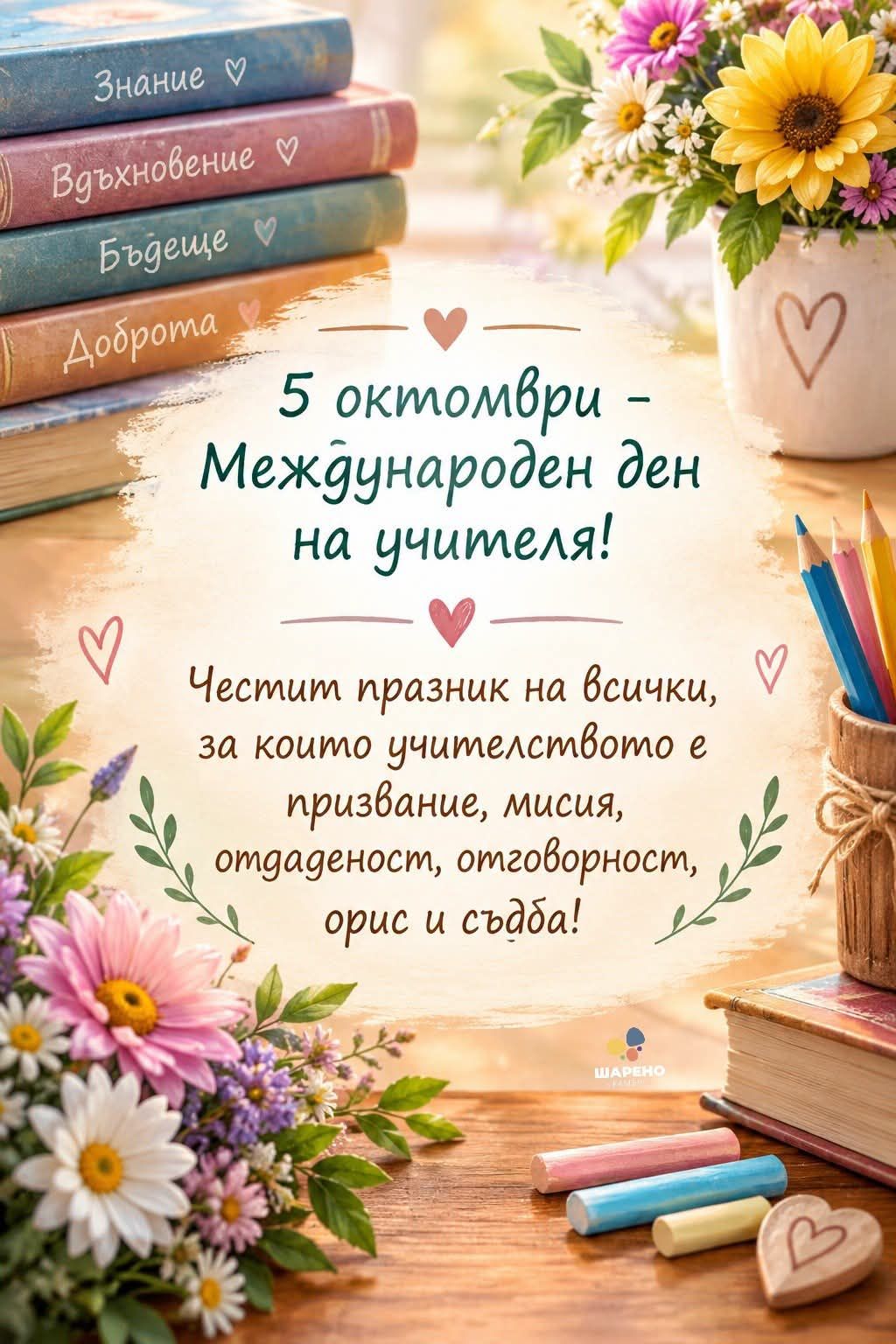 05.10.2026 г. – Международен ден на учителя 1
